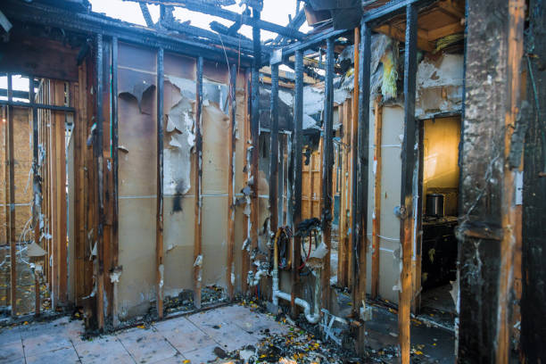 Professional Fire Damage Removal technician working in Emerson, GA